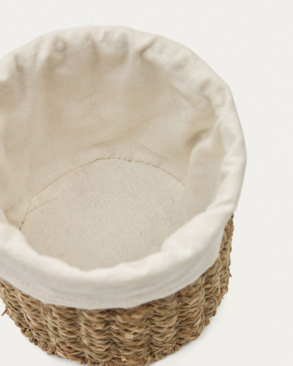 Cesta pequeña Tossa de fibras naturales