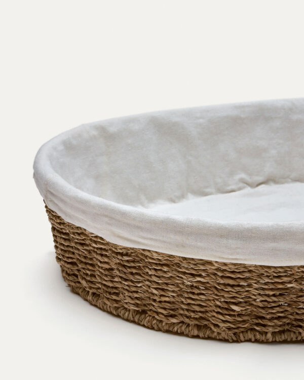 Cesta grande Tossa de fibras naturales