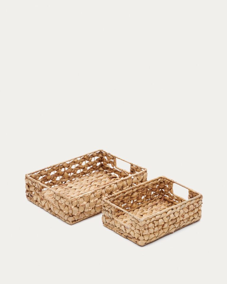 Set Tressa de 2 cajas de fibras naturales 27 x 20 cm / 36 x 27 cm