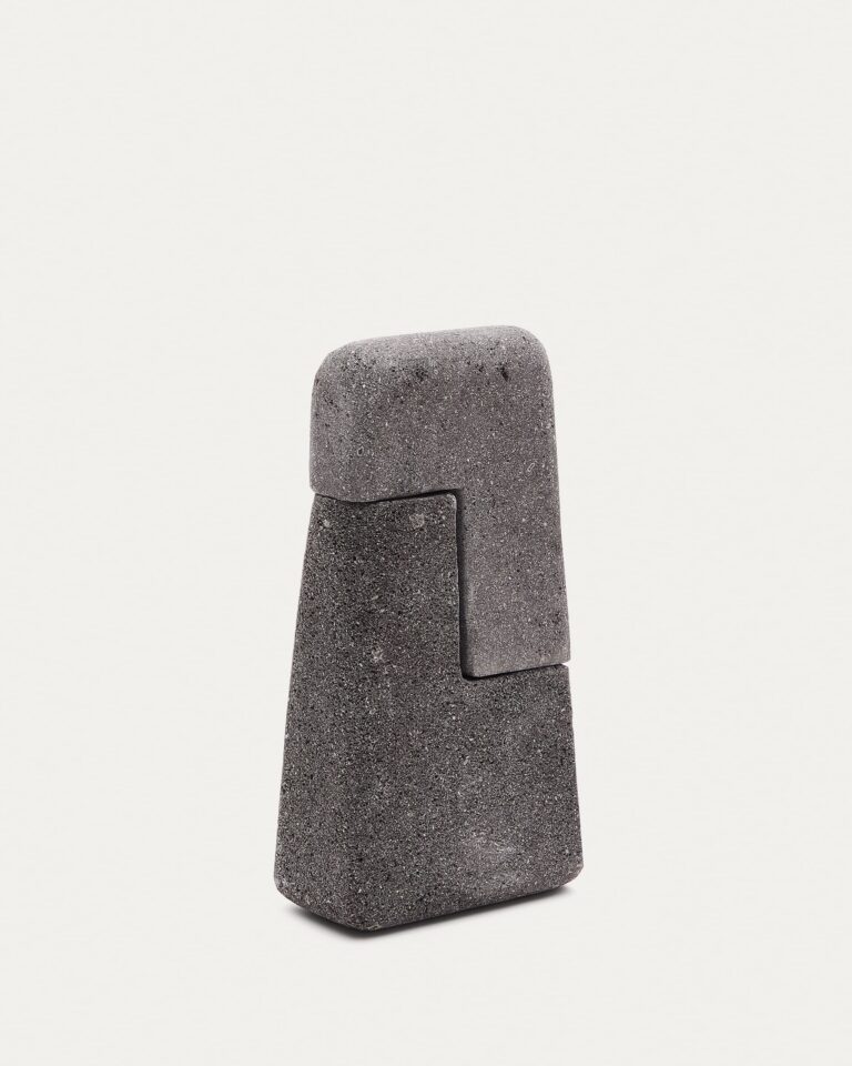 Escultura Sipa de piedra con acabado natural 30 cm