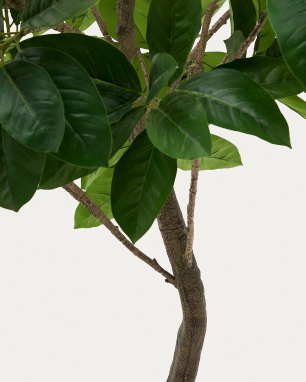 Árbol artificial Ficus con maceta negra 210 cm