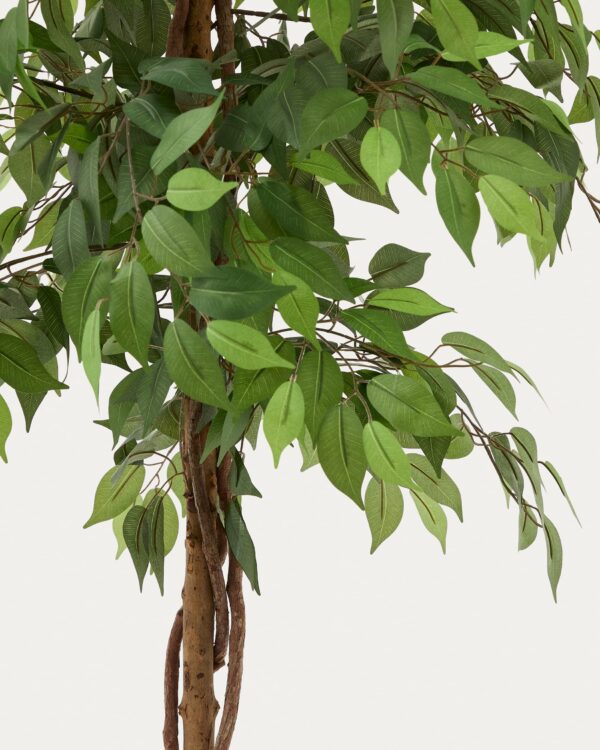 Árbol artificial Ficus con maceta negra 180 cm
