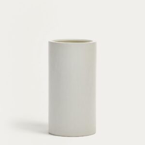 Macetero Aiguablava de cemento blanco Ø 42 cm