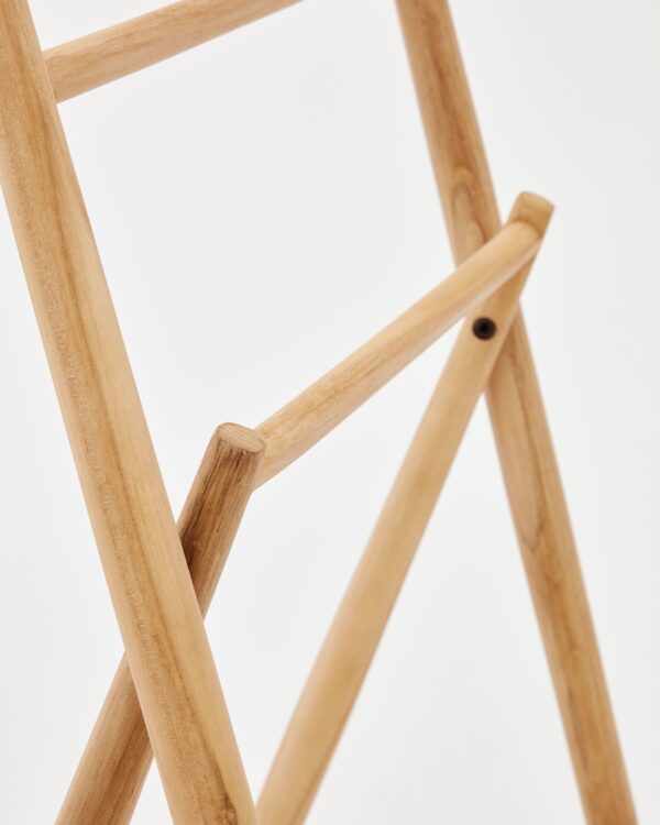 Toallero Roxana de madera maciza de teca 50 x 95 cm
