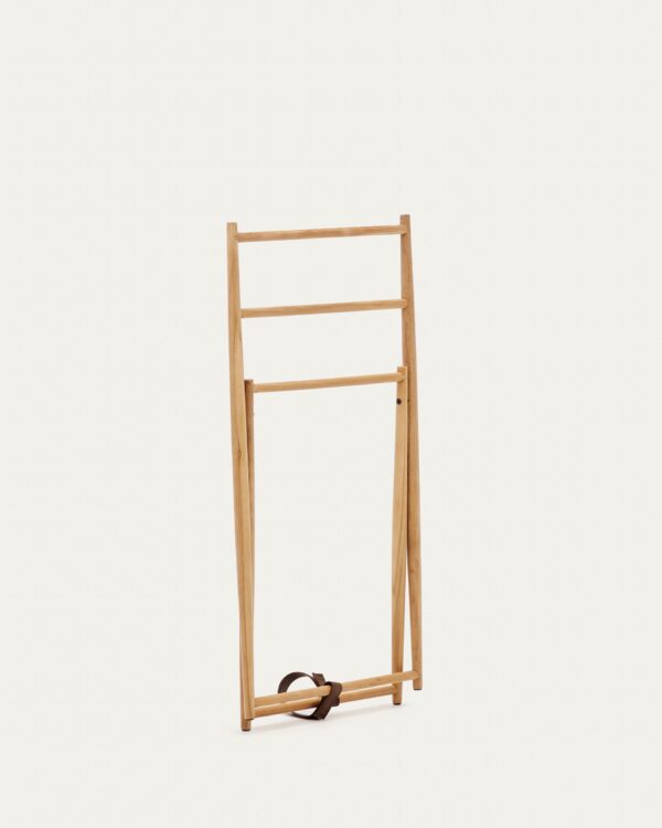 Toallero Roxana de madera maciza de teca 50 x 95 cm