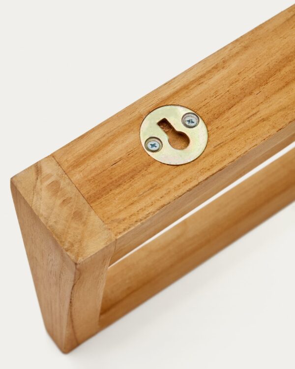 Toallero Vedel de madera maciza de teca 40 x 5 cm