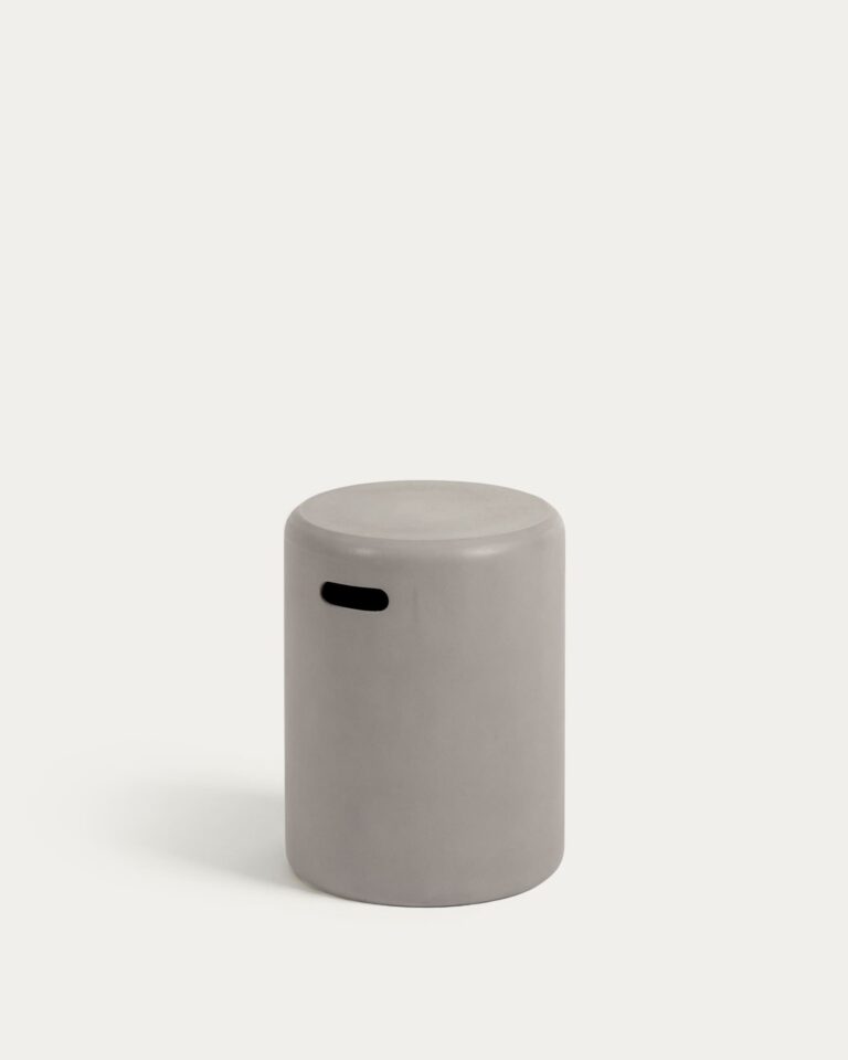 Reposapiés de exterior Taimi de cemento Ø 35 cm