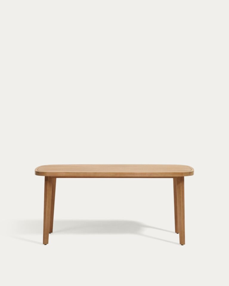 Mesa 100% exterior Maset de madera maciza de eucalipto 170 x 90 cm FSC 100%