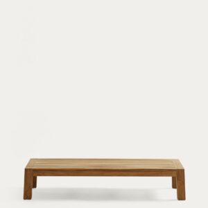 Mesa de centro Forcanera de madera maciza de teca 150 x 71 cm