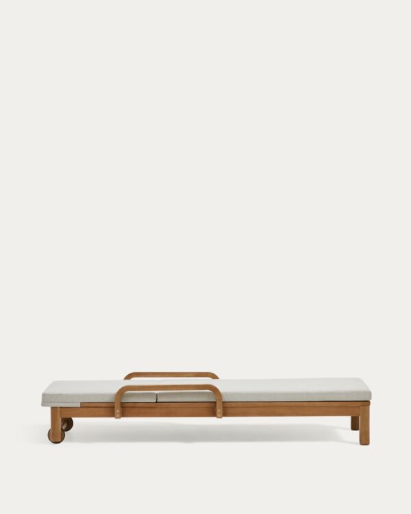 Tumbona Sonsaura de madera maciza de eucalipto FSC 100%