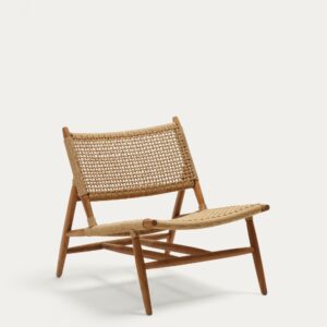 Sillón Codolar de madera maciza de teca
