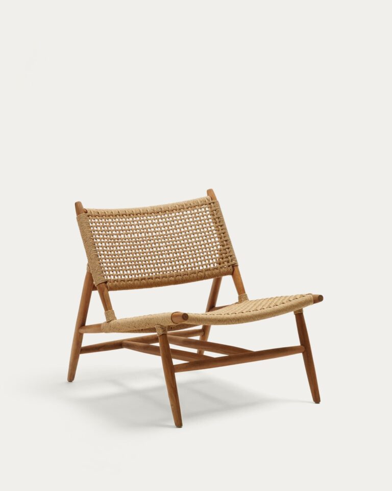 Sillón Codolar de madera maciza de teca