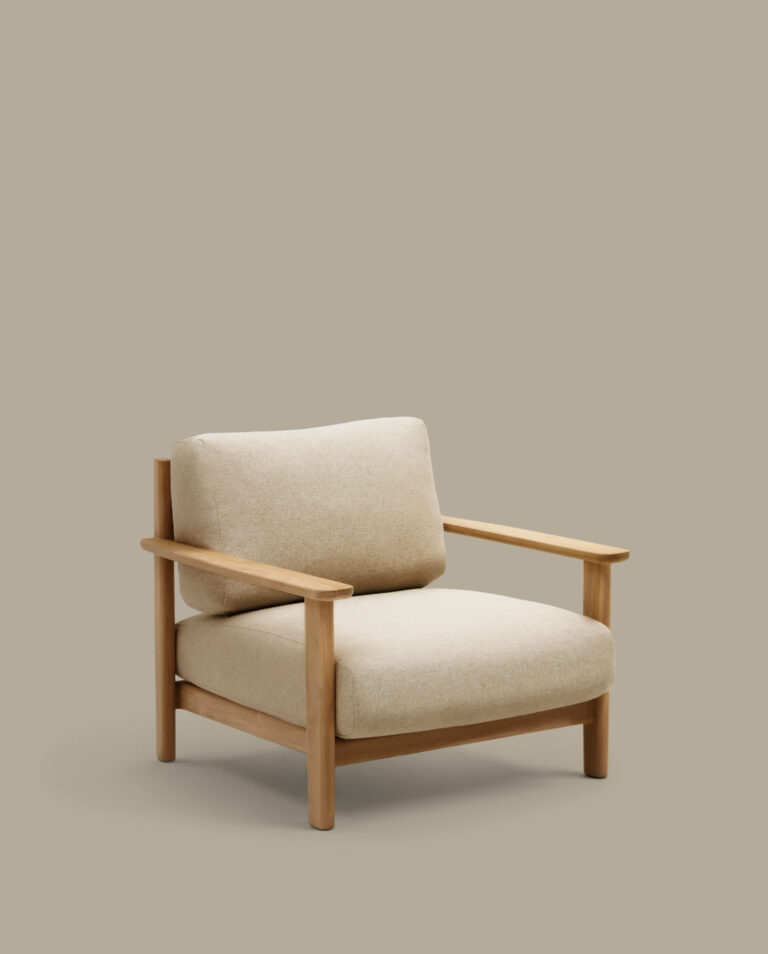 Butaca Tirant de madera maciza de teca FSC 100%