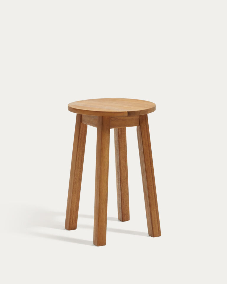 Reposapiés de exterior Amel de madera maciza de acacia FSC 100%