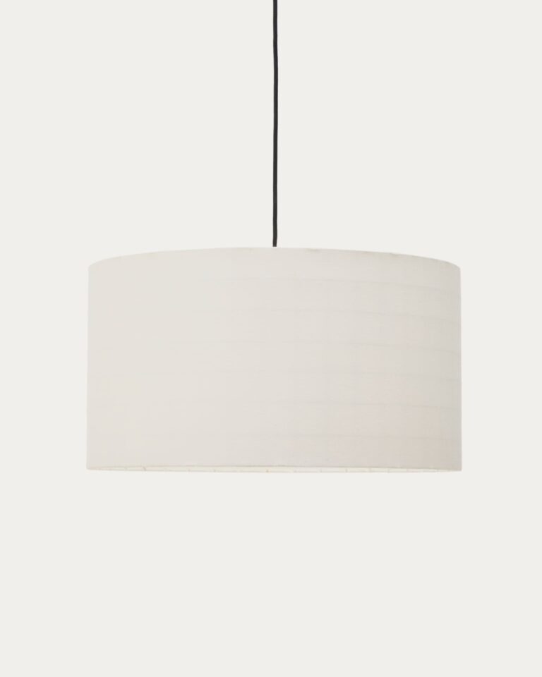 Lámpara de techo Dulan de algodón Ø45 cm