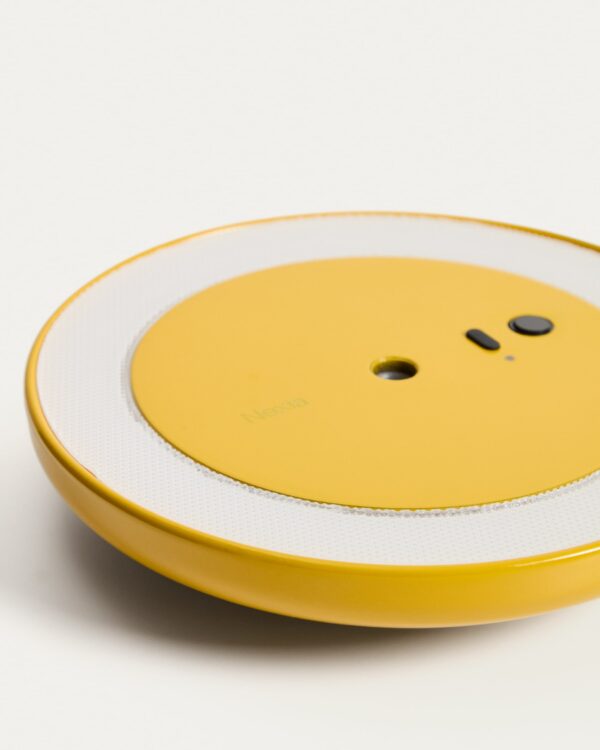 Lámpara de mesa portátil Porte de aluminio amarillo
