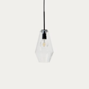 Lámpara de techo Mao de cristal Ø 17 cm