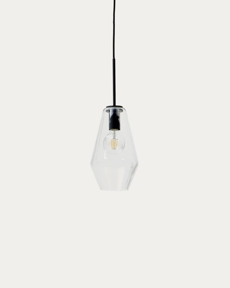 Lámpara de techo Mao de cristal Ø 17 cm