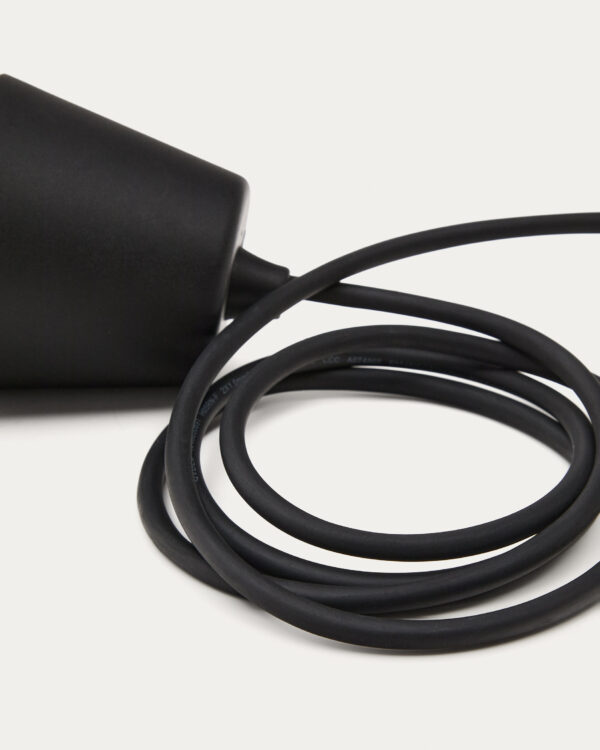 Montura para lámpara de techo de exterior Albir negro