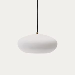Lámpara de techo Inda de metal con acabado blanco Ø 30 cm