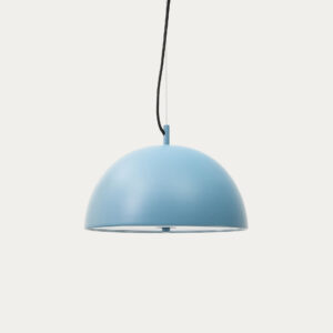 Lámpara de techo Catlar de metal con acabado pintado azul Ø 40 cm
