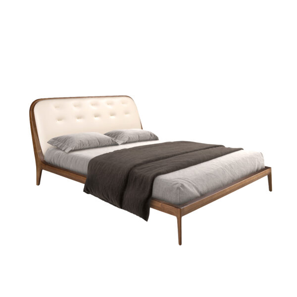 Cama polipiel color arena