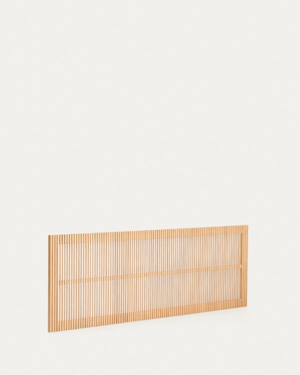 Cabecero Beyla de madera maciza de fresno para cama de hasta 180 cm FSC 100%