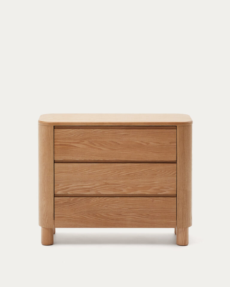 Cómoda Salaya de madera contrachapada de fresno FSC Mix Credit 120 x 80 cm