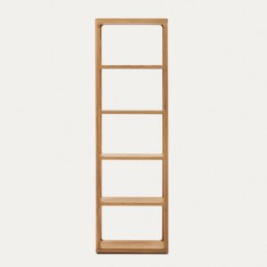 Estantería Maymai con estructura de madera maciza de roble 60 x 193 cm