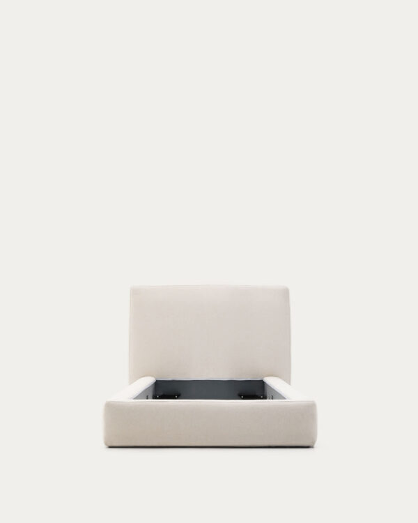 Funda para cama Blok beige para colchón de 90 x 200 cm