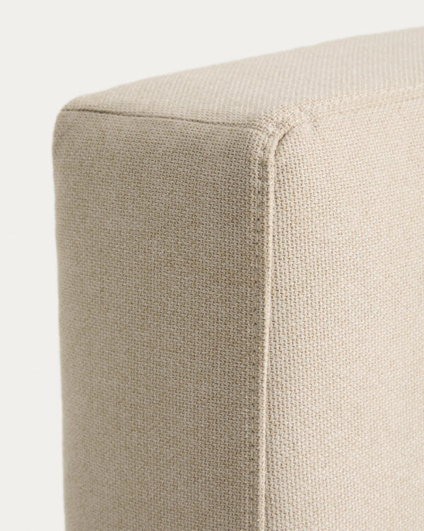 Cabecero desenfundable Blok crudo para cama de hasta 180 cm