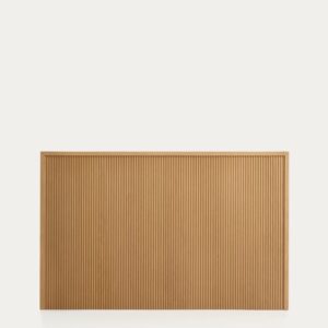 Cabecero Helvine de chapa de roble para cama de hasta 90 cm FSC 100%