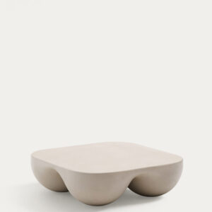 Mesa de centro Colba de polystone 100 x 100 cm