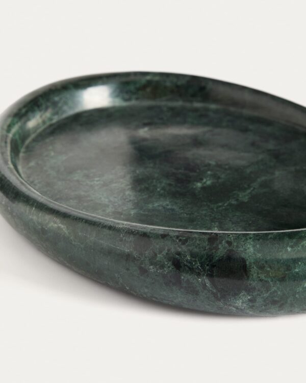 Bandeja Lenorel de mármol verde 30 x 23 cm