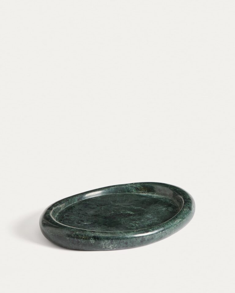 Bandeja Lenorel de mármol verde 30 x 23 cm