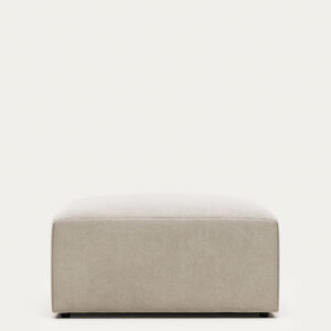 Reposapiés Blok de chenilla beige 90 x 74 cm FSC Mix Credit