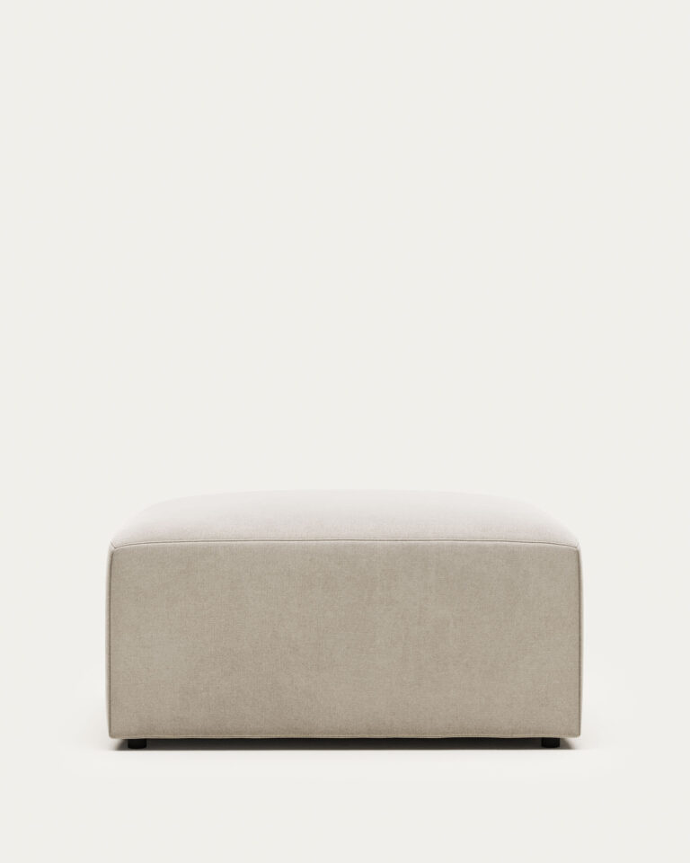 Reposapiés Blok de chenilla beige 90 x 74 cm FSC Mix Credit