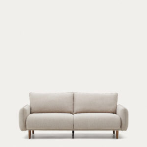 Sofá Carlota 3 plazas beige 213 cm FSC Mix Credit