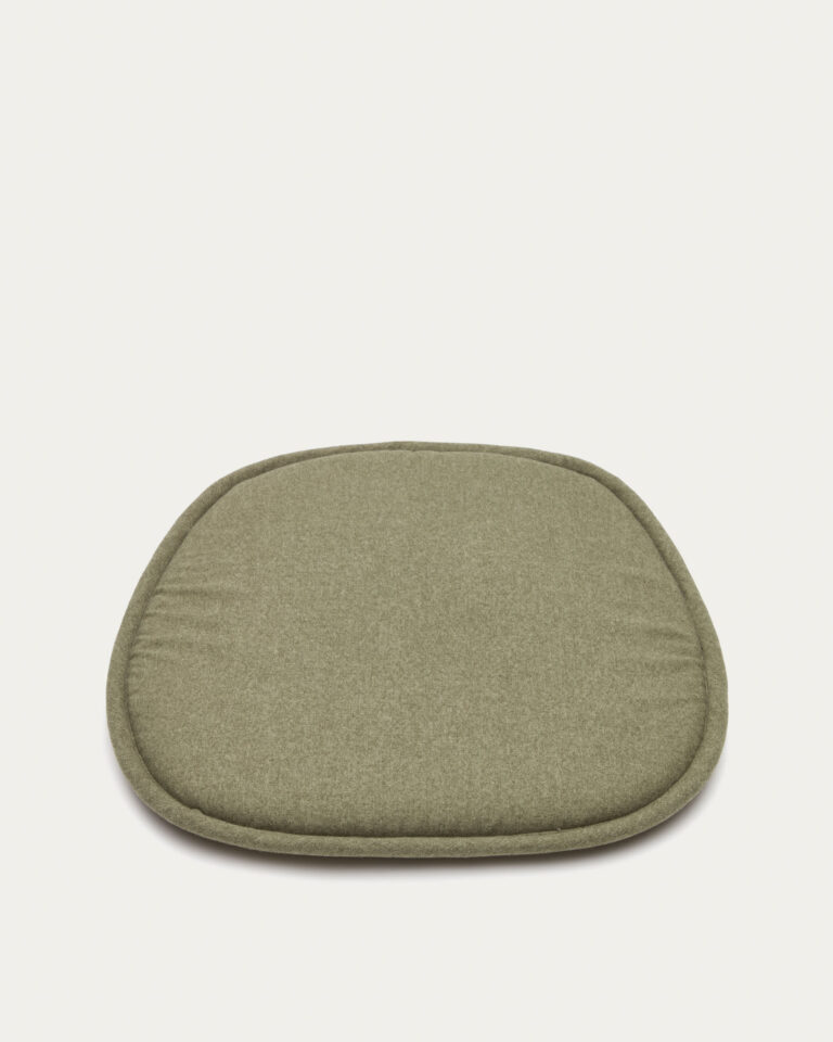 Cojín para silla Romane verde 43 x 43 cm