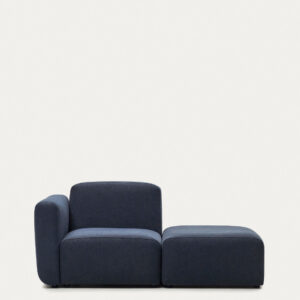 Sofá modular Neom 1 plaza con terminal azul 169 cm FSC Mix Credit