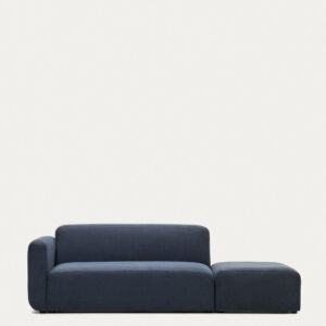 Sofá modular Neom 2 plazas con terminal azul 244 cm FSC Mix Credit