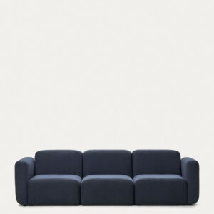 Sofá modular Neom 3 plazas azul 263 cm FSC Mix Credit