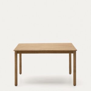 Mesa Sori de madera maciza de acacia FSC 100% 135 x 135 cm