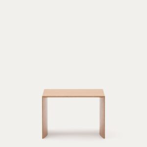 Mesa auxiliar Litto de chapa de roble FSC Mix Credit 55 x 40 cm