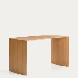 Mesa de trabajo Litto de chapa de roble FSC Mix Credit 140 x 60 cm