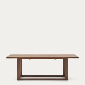 Mesa Sashi de madera maciza de teca 220 x 100 cm