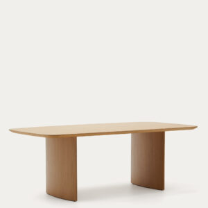 Mesa Litto de chapa de roble 240 x 100 cm
