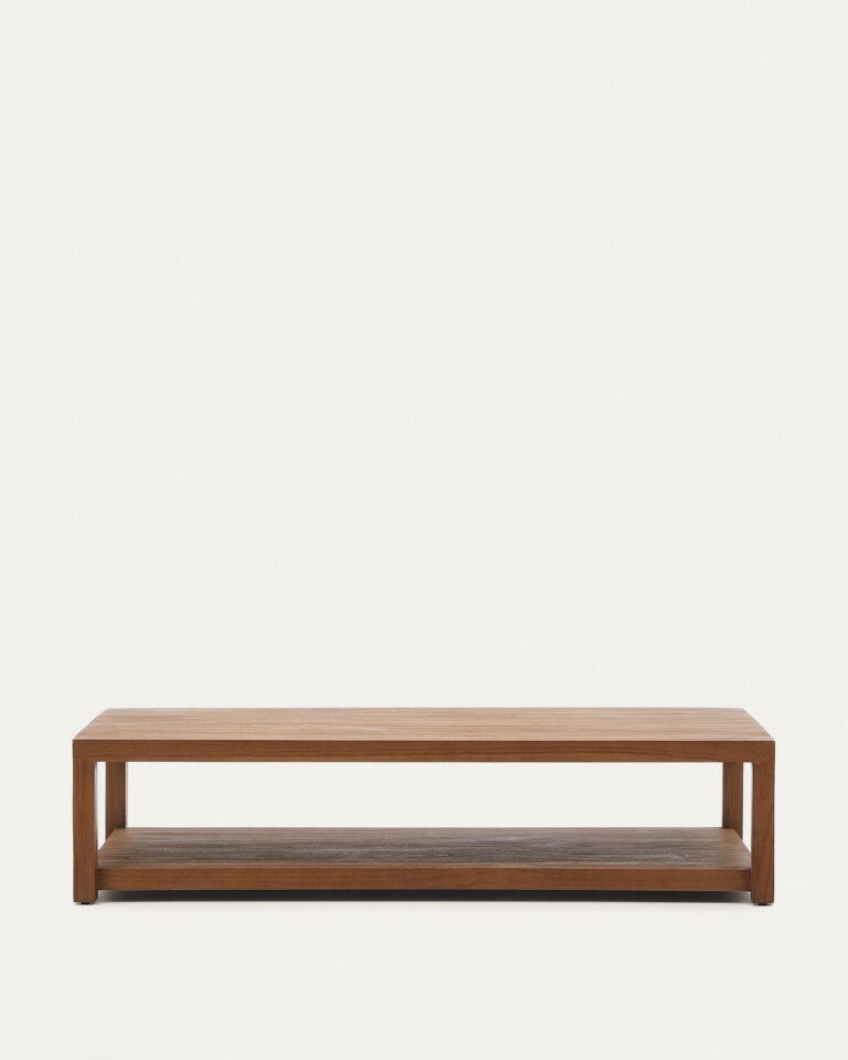 Mesa de centro Sashi de madera maciza de teca 150 x 70 cm