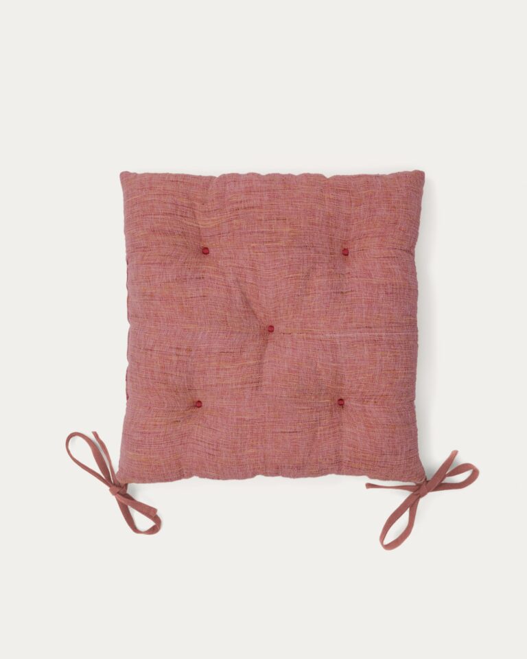 Cojín para silla Aren rosa 45 x 45 cm