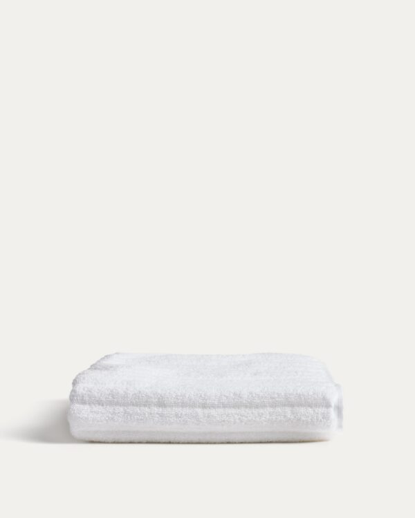 Toalla de mano Navira 100% algodón blanco 50 x 90 cm